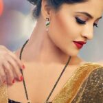 Gold Peacock Gold Plated Mangalsutra With Earrings