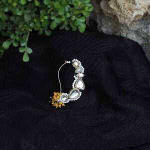 Multicolor Kundan Mixed Alloy Nath