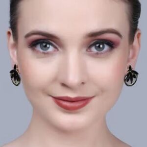 Black Arrow Oxidised Earrings For Women