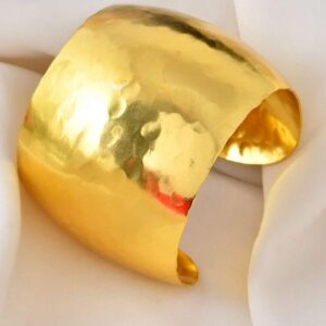Statement Golden Cuff Bracelet