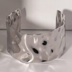 Silver Plated Cuff Bangle Bracelet