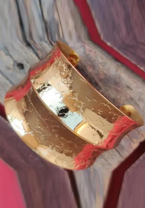 Golden Alloy Bracelet