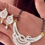 Gold Stone Studded Gold Plated Mangalsutra