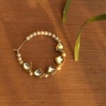 White Kundan Mixed Alloy Nath