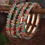 Multicolour Bead Bangles