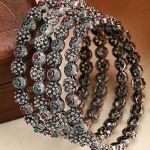 Multicolour Artificial Stone Bangles