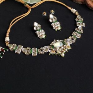 Divine Kundan Choker Set