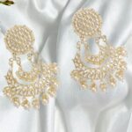 Kundan Chandbali Earrings