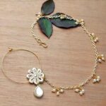 White Flower Mixed Alloy Nath