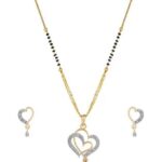 Silver Beaded Silver Plated Mangalsutra