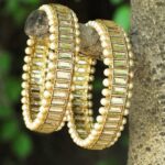 Plated Beautiful Handcrafted Bangle (Set Of 2)